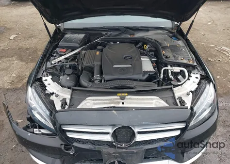 2017 Mercedes-Benz C 300 Sport 4Matic from USA, damaged, VIN 55SWF4KB8HU195260